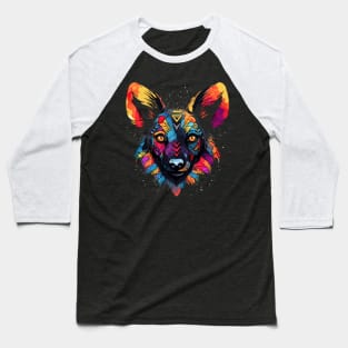 African Wild Dog Valentine Day Baseball T-Shirt